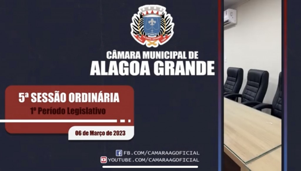 5ª Sessão Ordinária - 1º Período Legislativo - 06/03/2025