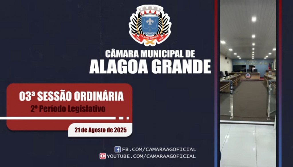 03ª Sessão Ordinária - 2º Período Legislativo - 21/08/2025
