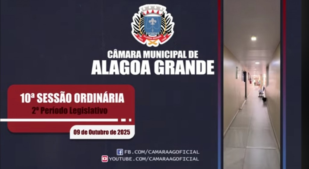 10ª Sessão Ordinária - 2º Período Legislativo - 09/10/2025
